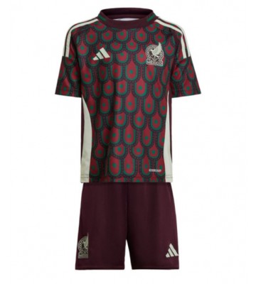 Mexiko Hemmatröja Barn Copa America 2024 Kortärmad (+ Korta byxor)